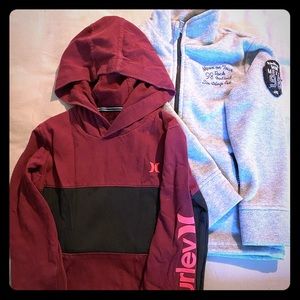 2 long sleeve boy shirt